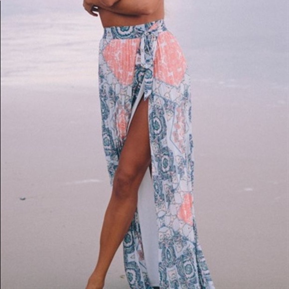 Sabo Skirt Dresses & Skirts - SABO SKIRT Mosaic Aziza Blogger Fave Boho Maxi
